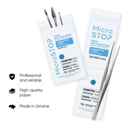 Pungi sterilizare MicroSTOP PRO 75x150mm 100 buc Pungi sterilizare MicroSTOP PRO 75x150mm 100 buc