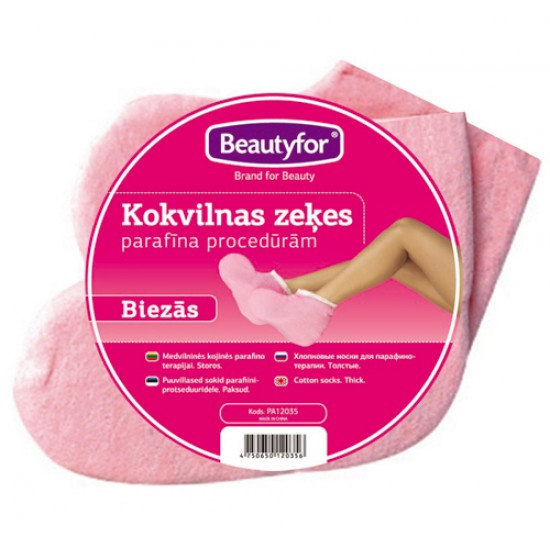 Papuci pentru parafinoterapie din bumbac