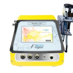 Aparat cu termomasaj vacuum cu impulsuri mecanice Drumroll V-03 Yellow