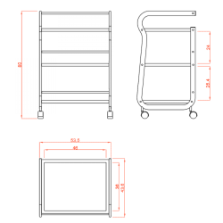 Carucior cosmetologic 1013