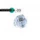 Cartus cu microace RF de unica folosinta cu ace izolate M-25