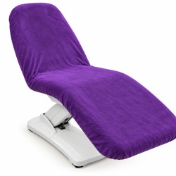 Husa violet din velur 100 x 215 cm