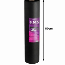 Rola din flizelin negru perforat 0.8 m * 150 m (negru)
