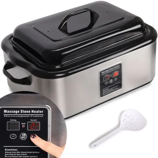 Incalzitor pentru pietre vulcanice din bazalt 12l