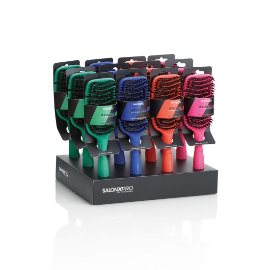 Perii pentru descurcarea părului Xylo-Flex (12 buc set)