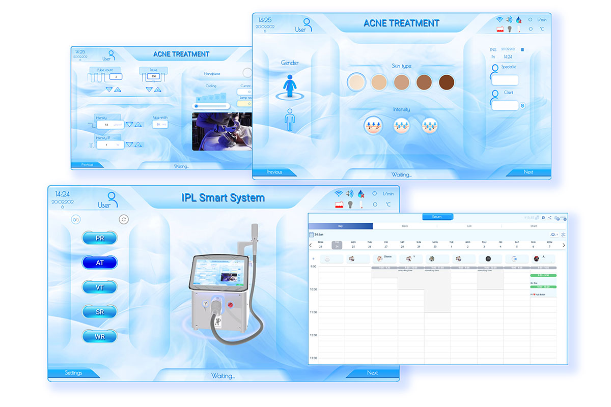 IP-100 LightPro фотоэпилятор AlviPrague